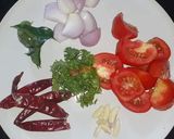 A picture of step 1 of Instant Tomato Chutney.