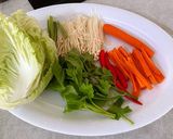 A picture of step 1 of Chinese Cabbage & Chicken Breast Rolls.