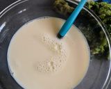 Une image de l'étape 1 de Quiche sans pâte, brocolis, camembert.