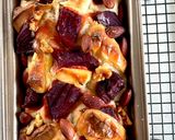 รูปขั้นตอนการทำที่ 5 ของ Beet Root & Walnut-Almond- Cheese Foccacia 🍞🌰🥜