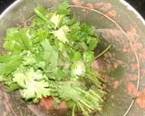 A picture of step 1 of Green chutney.