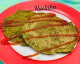 Oats Palak Cheela recipe step 9 photo