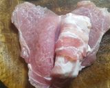 Sajttal, sonkával és baconnel töltött rántott karaj recept fázis 5 fotója
