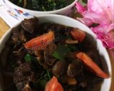 Foto langkah ke 6 dari resep Kambing lada hitam, untuk anak-anak.