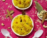 বাসন্তী পোলাও(basonti polau recipe in Bengali) রেসিপির ধাপ 14 ছবি