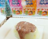 Foto langkah ke 3 dari resep Pudding Pisang Vla coklat.