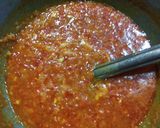A picture of step 11 of Sev Tamatar ki Sabji.