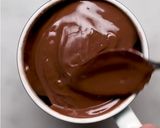 A picture of step 4 of Chocolate hazelnut mug cqkes.