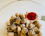 A picture of step 4 of Soya Chilli.