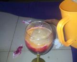 A picture of step 3 of Beetroot shake.