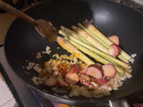 Tom Kha leves (Thai kókuszleves) csirkével és/vagy garnélával