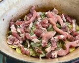 Une image de l'étape 13 de Cocotte de Pommes de Terre, Lard et Poireaux Façon Tofaille.