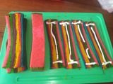 Mini roll cake Rainbow