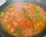 Foto del paso 2 de la receta: Paella de Pollo, verduras y gambas