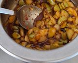 A picture of step 2 of Instant golkeri aachar.