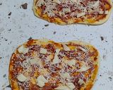 Foto langkah ke 3 dari resep Roti Pizza Tanpa Ulen (Eggless).