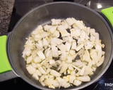 Foto del paso 1 de la receta: Garbanzos con soja texturizada, champiñones y espinacas