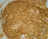 A picture of step 2 of Aloo gosht.