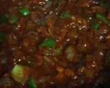 A picture of step 6 of Sprial Pasta in Red Sauce (My Style).