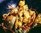 Hình bước làm 2 của món Cà Ri Sữa Tươi Tôm Hùm