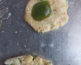 A picture of step 2 of Kurkure chutney bombs.