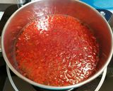 A picture of step 2 of Sweet chili sauce.