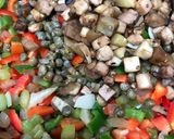 Foto del paso 3 de la receta: 244. Berenjenas rellenas de caponata (principal verdura)