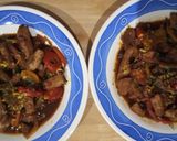 Foto del paso 5 de la receta Secreto Ibérico con Verduritas y Salsa Yakiniku al Aroma de Naranja y Hierbabuena