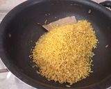 A picture of step 4 of Basanti Pulao/Mishti Pulao.