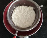 A picture of step 2 of Kesar Rasmalai.