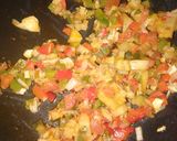 A picture of step 2 of Egg muffins(veg).