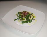 Foto del paso 10 de la receta: Ensalada de espinacas con tocino y vinagreta