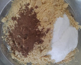 A picture of step 2 of Cocoa Pine Cone.