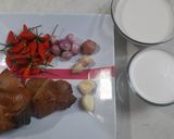 Foto langkah ke 1 dari resep Ikan pe kuah santan pedas (Ikan Pari).
