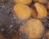 Foto del paso 3 de la receta: Mote con huesillos con chancaca y caramelo