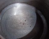 A picture of step 2 of Bhuni hui bhindi.