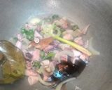 Foto langkah ke 5 dari resep Cumi Asin Saus Tiram.