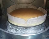 Foto langkah ke 9 dari resep Greentea Hokkaido Cheese cake.