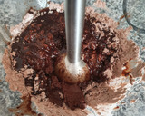 Foto del paso 4 de la receta: Brownie de plátano sin gluten ni huevo