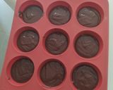 Une image de l'étape 2 de Muffin au chocolat et compote.