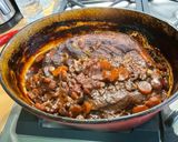 A picture of step 15 of Marinated Braised Pork Shoulder with Tomatoes and Bacon.