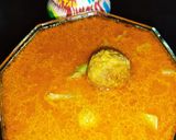 A picture of step 4 of Three Spices Kaddu (Bottle ground) and Kofta.