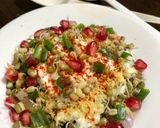 A picture of step 4 of Sprouted moong dal chaat.