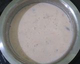 A picture of step 3 of Rice phirni.