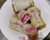 Foto langkah ke 5 dari resep Lumpia Ubi Ungu.