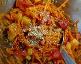 Foto del paso 4 de la receta: Ensalada con durazno y nuez