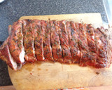 Foto del paso 3 de la receta: COSTILLAR AL MERKÉN.BERENJENA HORNEADA RELLENA CON CHAMPIÑONES. JON STYLE