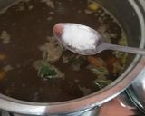 Foto langkah ke 3 dari resep Bubur Durian Kacang Ijo.