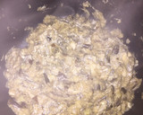 Foto del paso 3 de la receta: Berenjenas con ajito y taquitos de jamón