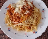 Foto del paso 6 de la receta: Tallarines a la Boloñesa